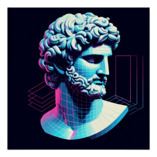 Neon Renaissance Poster