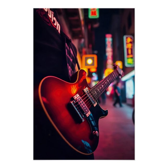 Neon Rhythm Poster (Front)