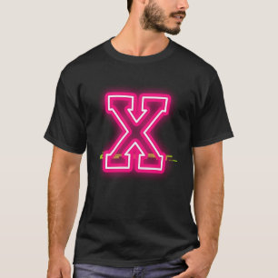 Neon Roman Numeral "X" Vibes Tee! T-Shirt