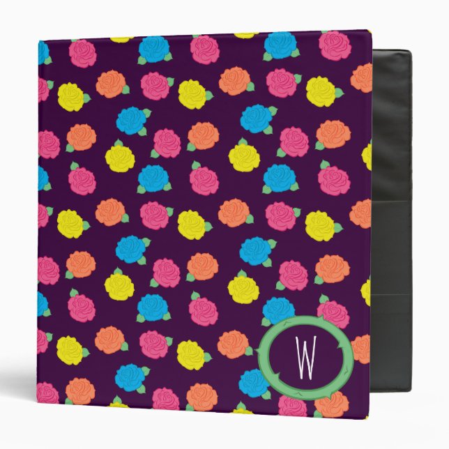 Neon Roses Binder (Front/Inside)