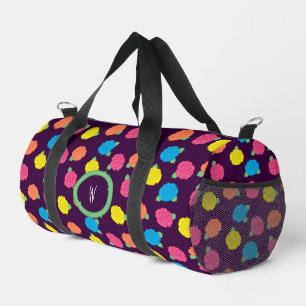 Neon Roses Duffle Bag