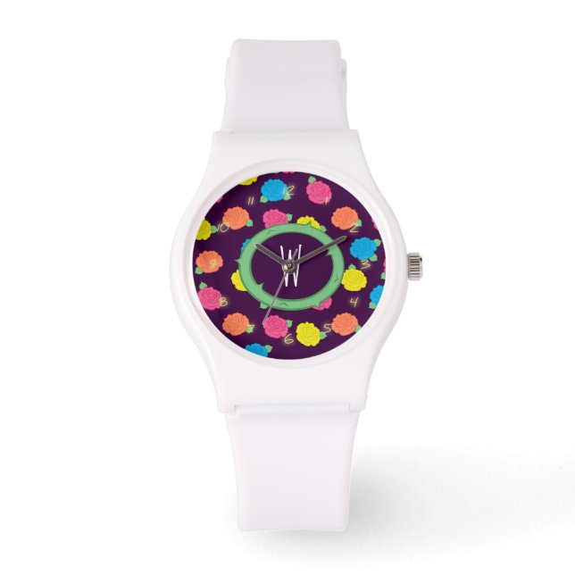 Neon Roses Watch (Front)