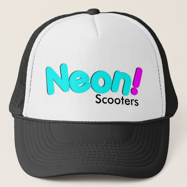 Neon Scooters Simple Hat (Front)