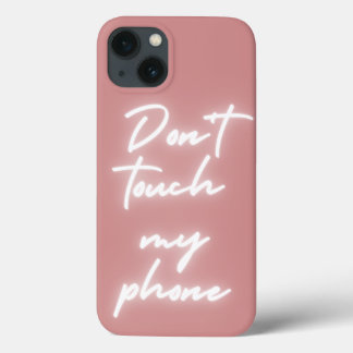 Neon Script Phone Case phone case