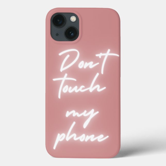  Neon Script Phone Case phone case (Back)