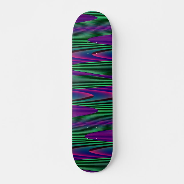 Neon Seas Skateboard (Front)