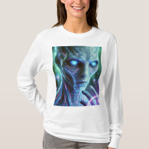 👾✨ "Neon Sentinel: Guardian of the Mystical Fores T-Shirt