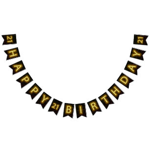 Neon Sign on Brick for 21st Birthday