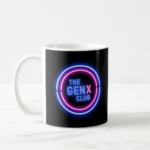 Neon Sign THE GEN X CLUB Coffee Mug