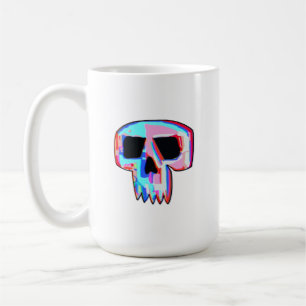 Neon Skull Coffee Mug