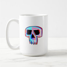 Neon Skull Tea & Coffee Mug