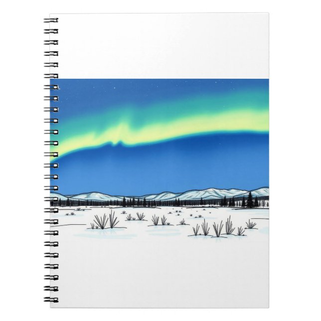Neon sky notebook (Front)