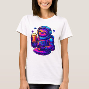 Neon Sloth � Don�t Hurry Essential T-Shirt