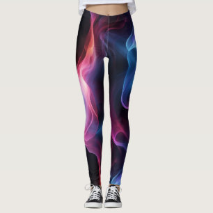 Neon smoke leggings