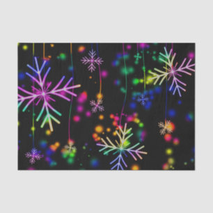 Neon Snow Tissue Paper