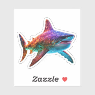 Neon Spectrum Shark