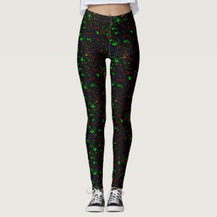 Neon Sprinkles Leggings