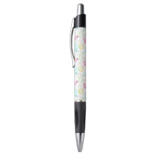 Neon Stethoscope Pattern Pen