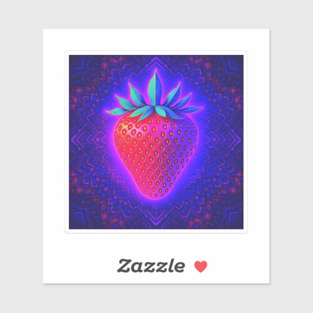 Neon Strawberry vivid Look sticket (Sheet)