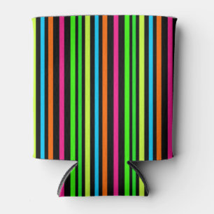 Neon stripes can cooler