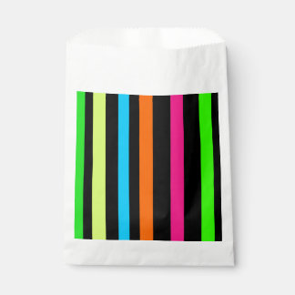 Neon stripes favour bag