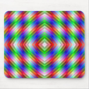 Neon Stripes Mousepad