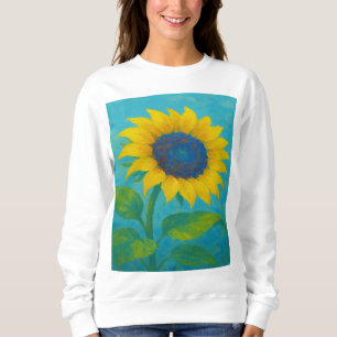 Neon Sunflower – Bold Nature in Vivid Light Sweatshirt