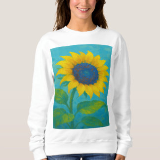 Neon Sunflower – Bold Nature in Vivid Light Sweatshirt