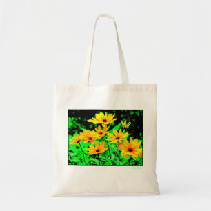 'Neon Susans' Budget Canvas Tote Bag
