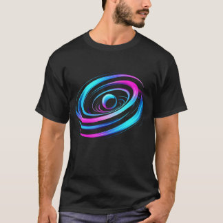 Neon Swirl Dreamscape T-Shirt