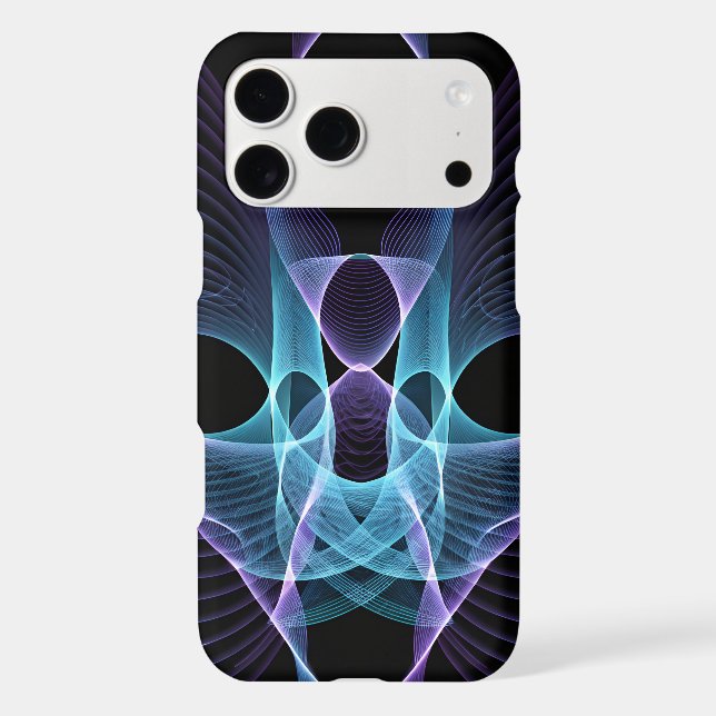 Neon Tech Matrix iPhone Case (Verso)