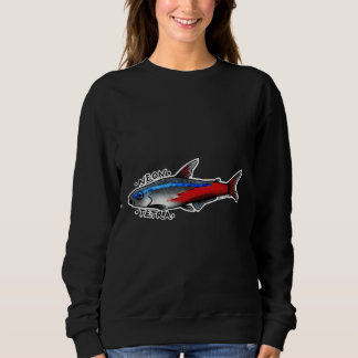 Neon Tetra Fish Sweatshirt