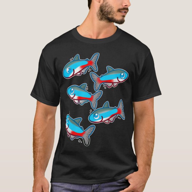 Neon Tetras T-Shirt (Front)