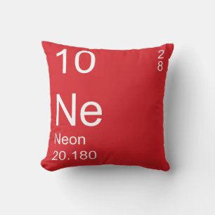 Neon Throw Pillow