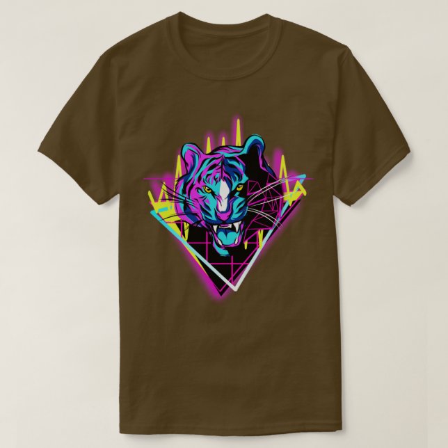 Neon Tiger T-Shirt (Design Front)