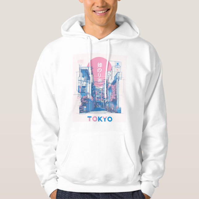 Neon Tokyo Hoodie (Front)