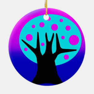 Neon Tree Ceramic Onament Ornament