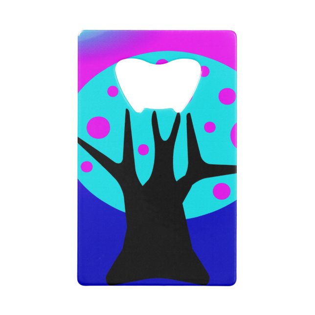 Neon Tree Credit Card Bottle Opener (Front)