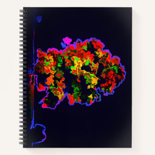 Neon Tree Explosion Notebook