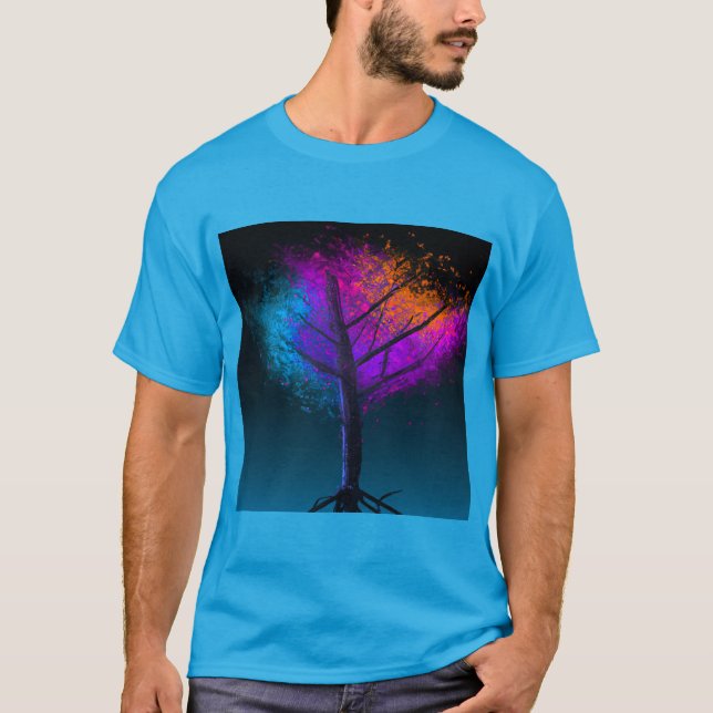 Neon Tree of Life T-Shirt (Front)
