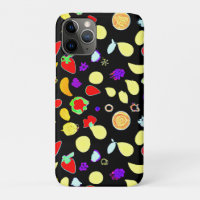 Neon Tropic Fruits Burst