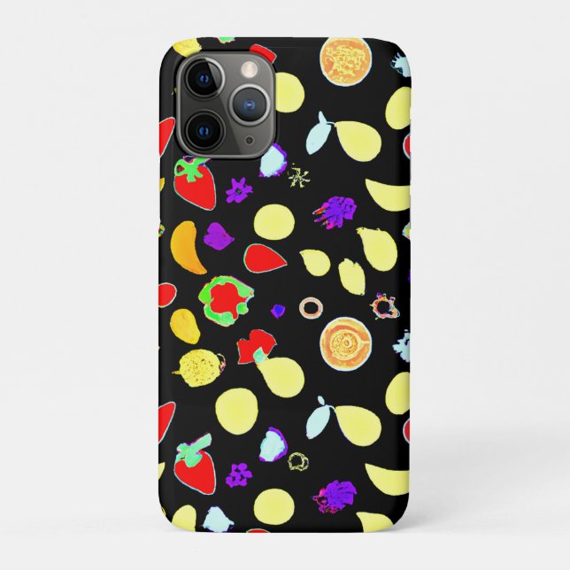 Neon Tropic Fruits Burst Case-Mate iPhone Case (Back)