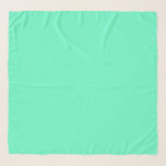 Neon Turquoise Scarf<br><div class="desc">Neon Turquoise solid colour Chiffon Scarf by Gerson Ramos.</div>