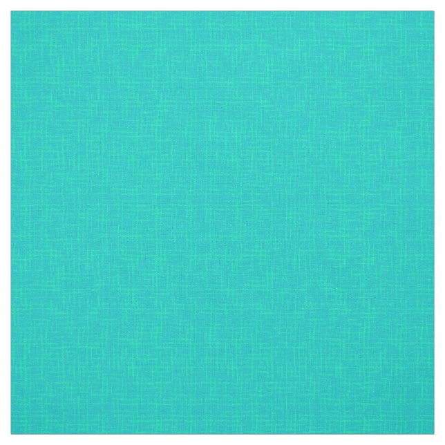 Neon turquoise textured.  fabric (Swatch)