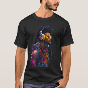 Neon Vibes: The Artistic Beat of the Street T-Shirt
