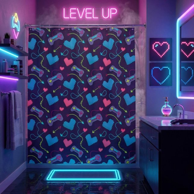 Neon Video Game Controller Gamer (Creator Uploaded)