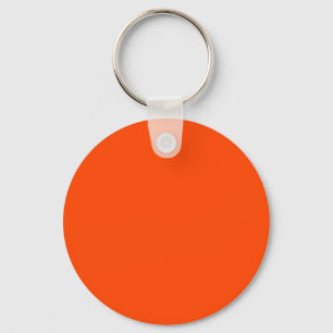 Neon, Vivid Orange Cornhole Set Keychain