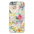Neon Watercolor Flower iPhone 6 coque