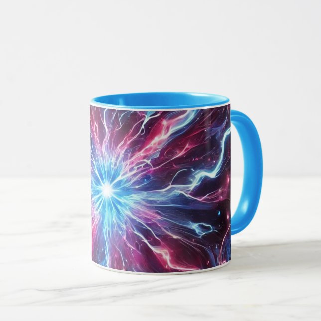 neon wave cup (Front Right)
