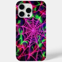 Neon web, spiderweb pattern, camouflage